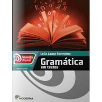 Vereda digital - Gramática em textos Vereda digital - Gramática em textos