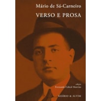 VERSO E PROSA - MÁRIO DE SÁ-CARNEIRO