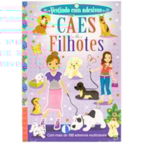 VESTINDO COM ADESIVOS: CÃES E FILHOTES