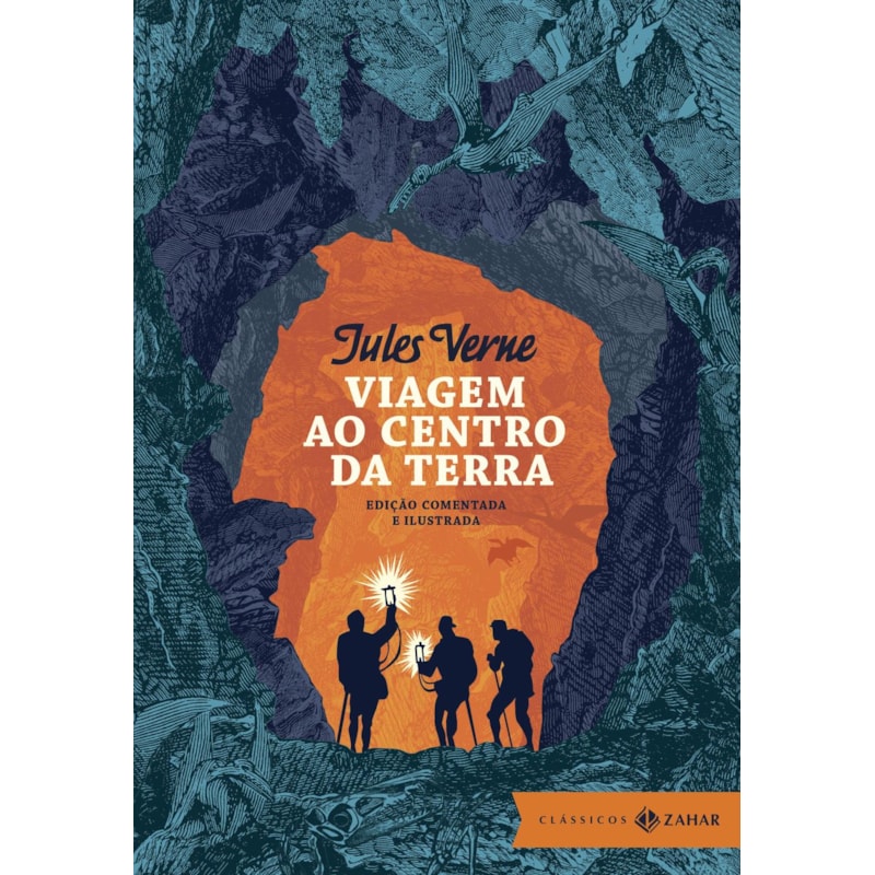 VIAGEM AO CENTRO DA TERRA: EDIÇÃO COMENTADA E ILUSTRADA - OBRA PIONEIRA DA FICÇÃO CIENTÍFICA