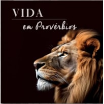 VIDA EM PROVÉRBIOS | MOD. "LEÃO" | SABEDORIA E PROMESSAS | CAIXINHA DE VERSOS