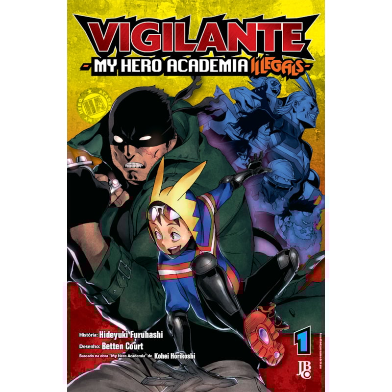 VIGILANTE MY HERO ACADEMIA ILLEGALS VOL. 01