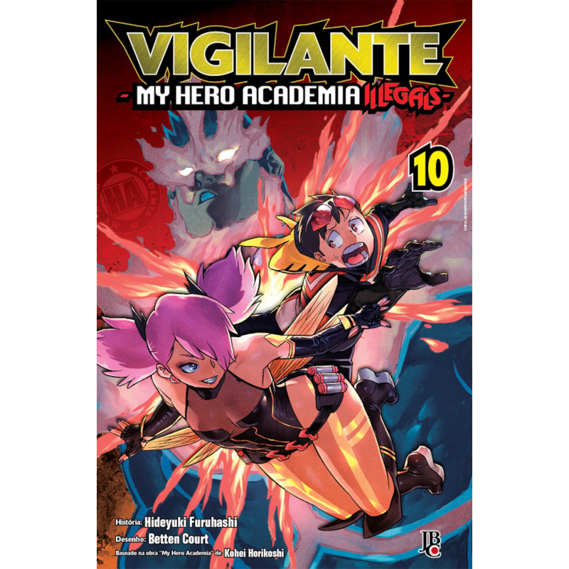 VIGILANTE MY HERO ACADEMIA ILLEGALS VOL. 10