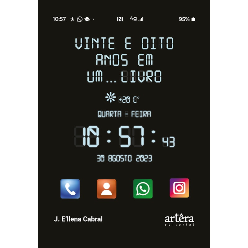 VINTE E OITO ANOS EM UM.LIVRO