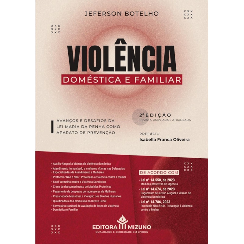 VIOLÊNCIA DOMÉSTICA E FAMILIAR 2ª EDIÇÃO