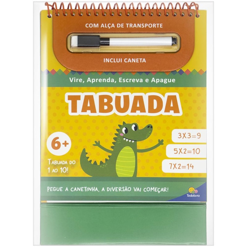VIRE, APRENDA, ESCREVA E APAGUE: TABUADA