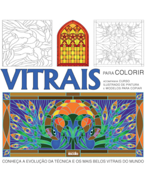 VITRAIS PARA COLORIR