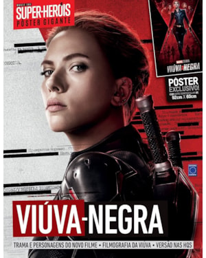 VIÚVA-NEGRA - SUPERPÔSTER MUNDO DOS SUPER-HERÓIS