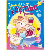 VIVA AS CORES! LIVRO DE COLORIR: MEU MUNDO FOFINHO PARA COLORIR