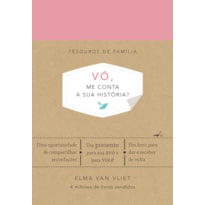 VÓ, ME CONTA A SUA HISTÓRIA? (TESOUROS DE FAMÍLIA): UM LIVRO PARA DAR E RECEBER DE VOLTA