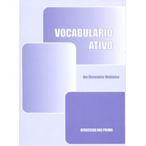 VOCABULARIO ATIVO - UM DICIONARIO DINAMICO