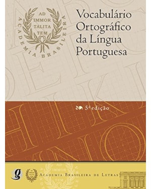 Vocabulário ortográfico da língua portuguesa (professor)