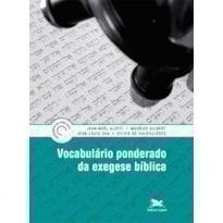 VOCABULÁRIO PONDERADO DE EXEGESE BÍBLICA