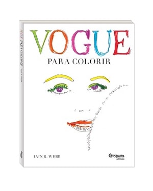 Vogue para colorir