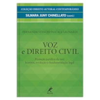 Voz e direito civil: proteção jurídica da voz: história, evolução e fundamentação legal