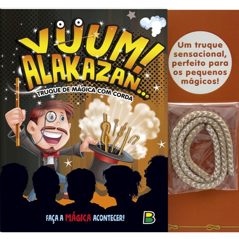 VUUM! ALAKAZAN...TRUQUE DE MÁGICA COM CORDA