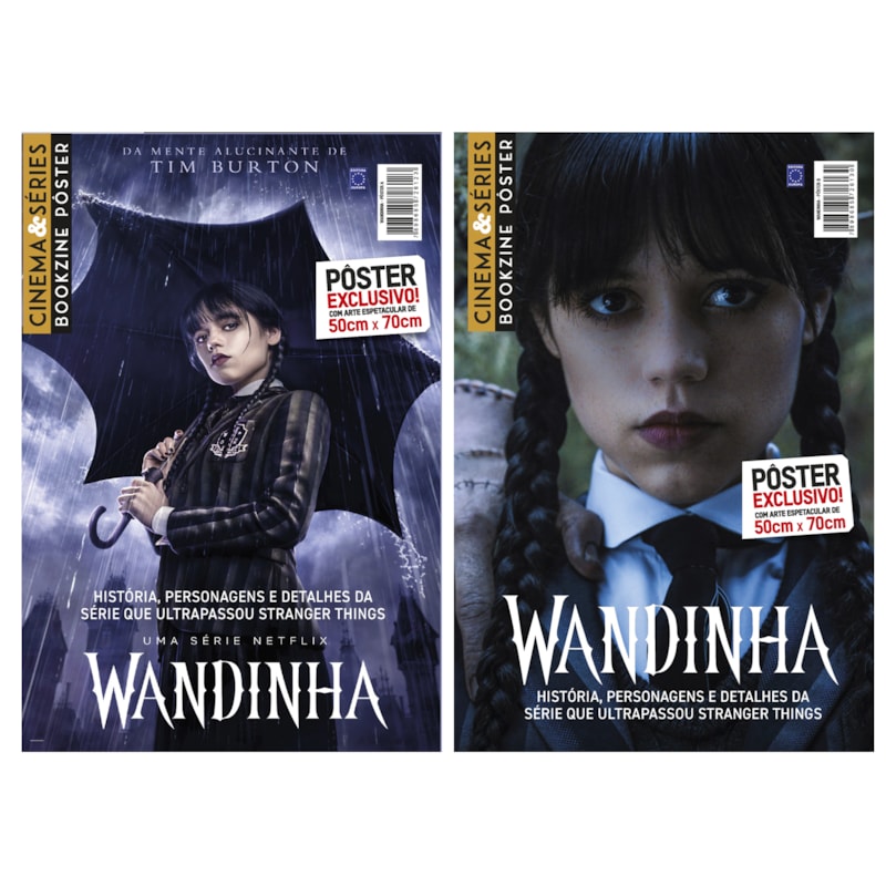WANDINHA - COLEÇÃO 2 PÔSTERES - SUPERPÔSTER CINEMA E SÉRIES