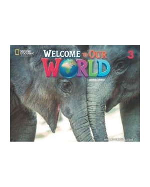 WELCOME TO OUR WORLD 3 STUDENT´S BOOK WITH OLP ALL CAPS - AMERICAN