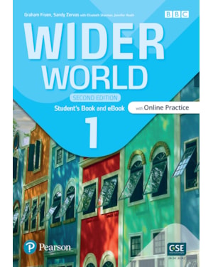 WIDER WORLD 2ª EDIÇÃO (VERSÃO BRITÂNICA) LEVEL 1 STUDENTS BOOK WITH ONLINE PRACTICE & EBOOK