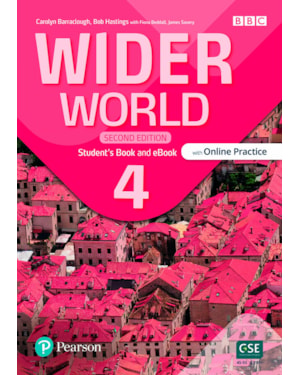 WIDER WORLD 2ª EDIÇÃO (VERSÃO BRITÂNICA) LEVEL 4 STUDENTS BOOK WITH ONLINE PRACTICE & EBOOK