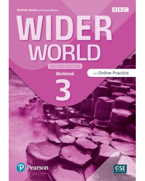 WIDER WORLD 2ND ED (BE) LEVEL 3 WORKBOOK WITH ONLINE PRACTICE ACCESS CODE