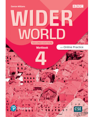 WIDER WORLD 2ND ED (BE) LEVEL 4 WORKBOOK WITH ONLINE PRACTICE ACCESS CODE