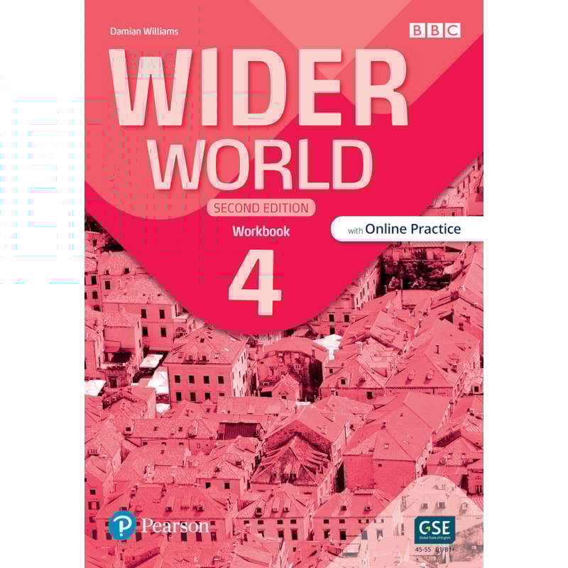 WIDER WORLD 2ND ED (BE) LEVEL 4 WORKBOOK WITH ONLINE PRACTICE ACCESS CODE