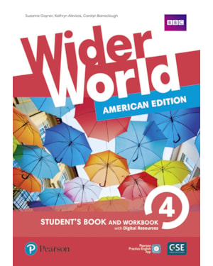 WIDER WORLD 4: AMERICAN EDITION - STUDENTS BOOK AND WORKBOOK WITH DIGITAL RESOURCES + ONLINE