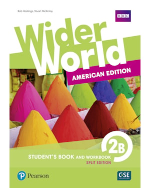 WIDER WORLD (AMERICAN) 2B STUDENTS BOOK + WORKBOOK