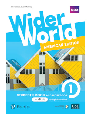 WIDER WORLD (AMERICAN) LEVEL 1 STUDENTS BOOK AND WORKBOOK WITH EBOOK & DIGITAL RESOURCES & APP