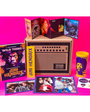 WILD THING (CAIXA DE COLECIONADOR): A BREVE E FANTÁSTICA VIDA DE JIMI HENDRIX