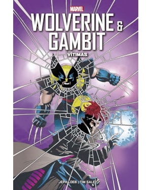 Wolverine e gambit: vitimas: marvel vintage