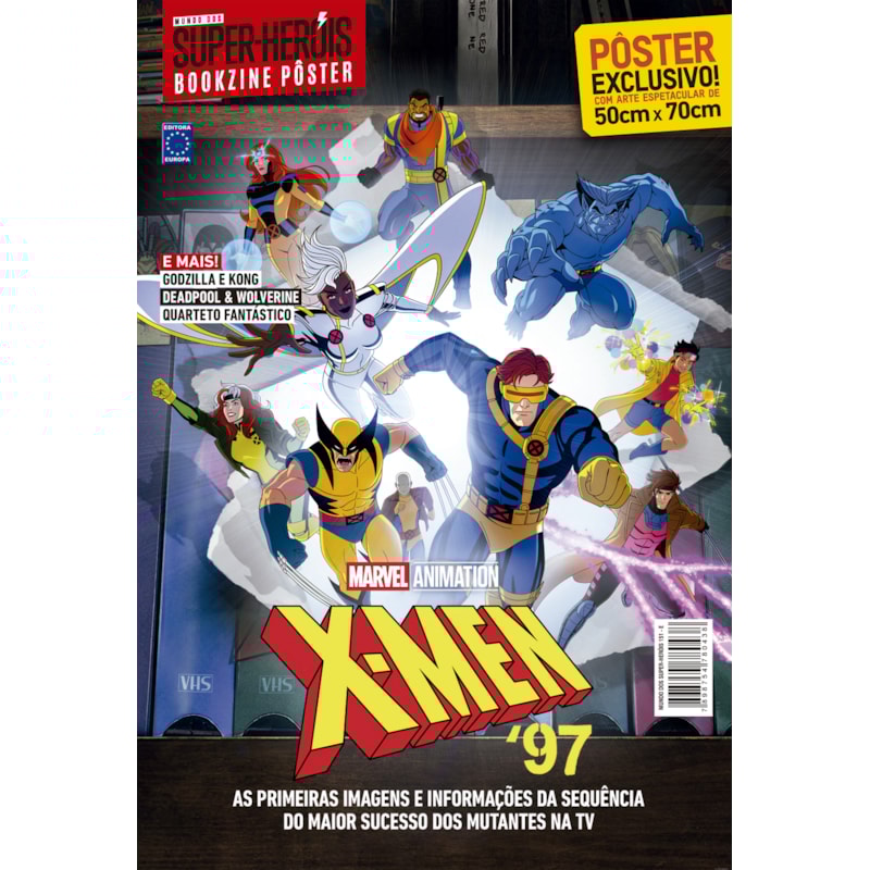 X-MEN ´97 - ARTE EXTRA - SUPERPÔSTER MUNDO DOS SUPER-HERÓIS