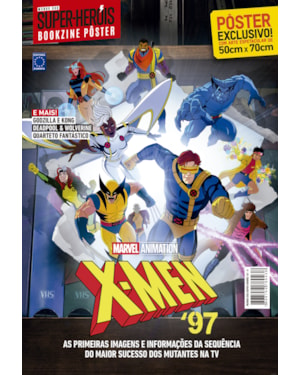 X-MEN ´97 - ARTE EXTRA - SUPERPÔSTER MUNDO DOS SUPER-HERÓIS