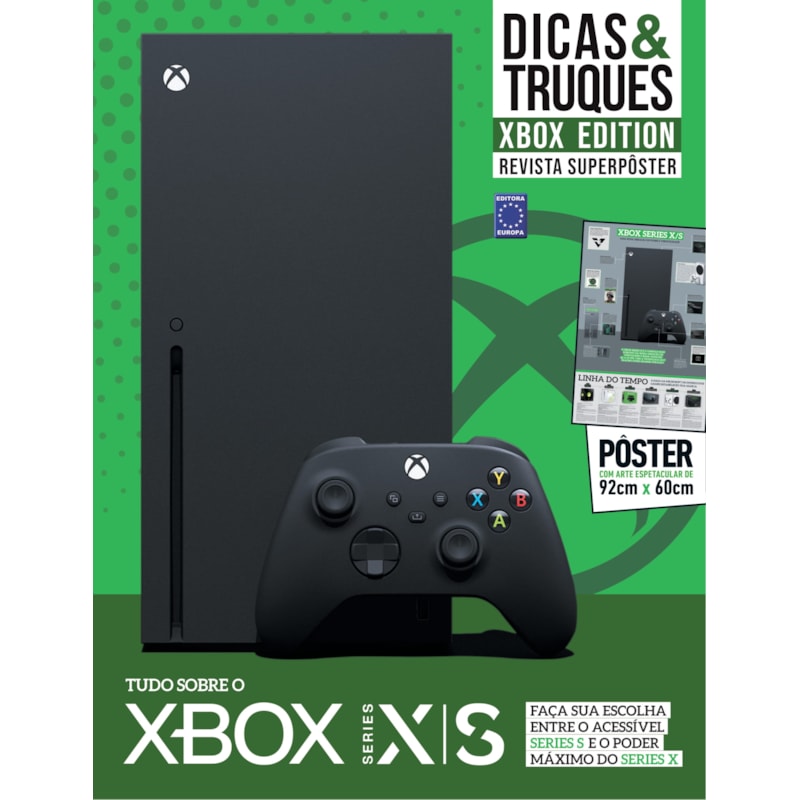 XBOX SERIES XS - SUPERPÔSTER DICAS E TRUQUES XBOX EDITION