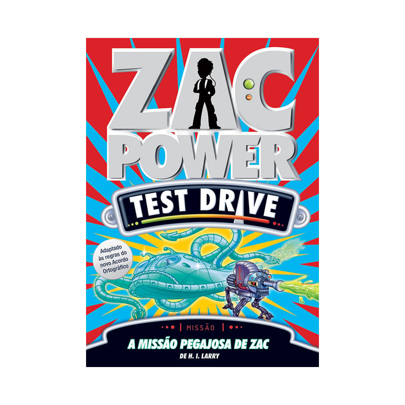 ZAC POWER TEST DRIVE 04 - A MISSÃO PEGAJOSA DE ZAC