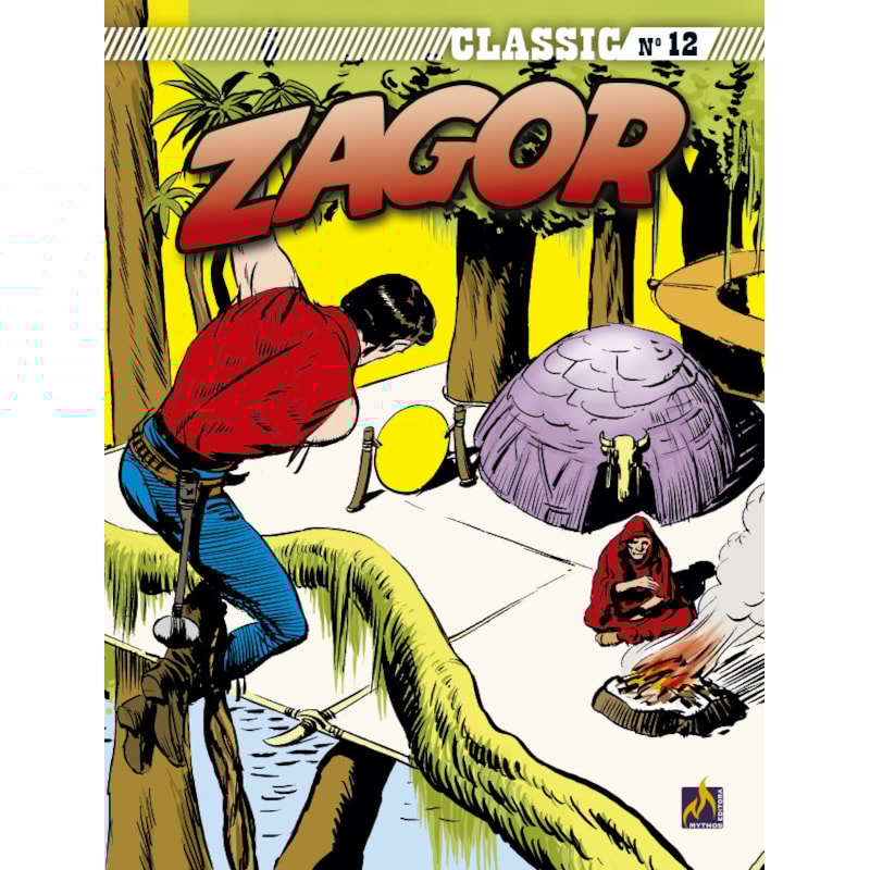ZAGOR CLASSIC - VOLUME 12 - A FEITICEIRA DO PÂNTANO - VOL. 12