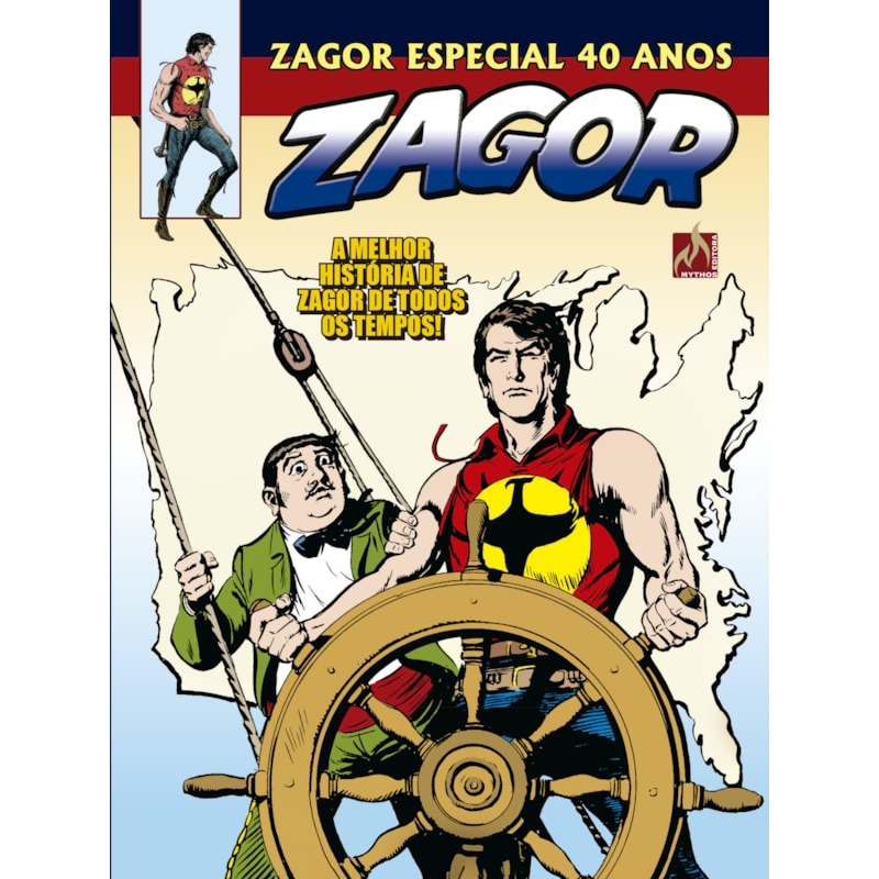 ZAGOR ESPECIAL COLORIDO 40 ANOS VOL.1