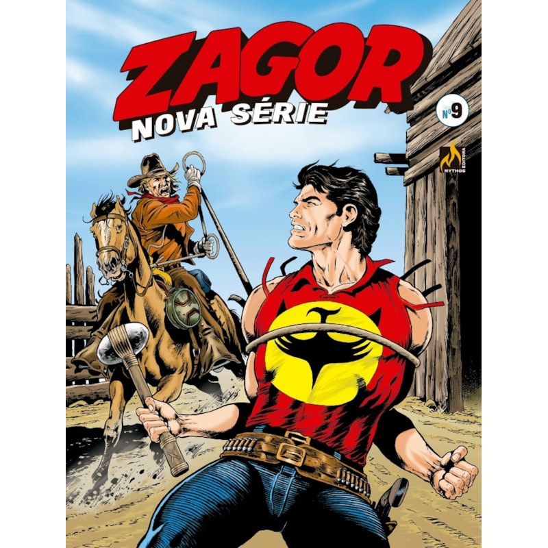 ZAGOR NOVA SÉRIE - VOLUME 9 - AS SEMENTES DO ÓDIO - VOL. 9