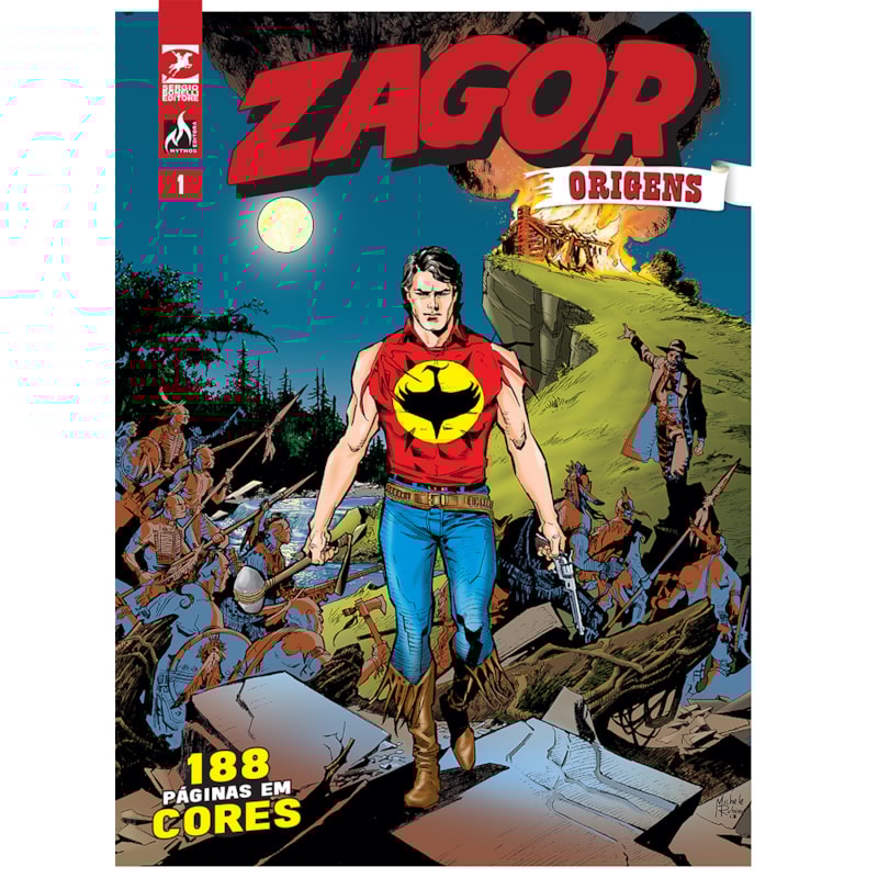 ZAGOR ORIGENS VOL. 1 - O SOBREVIVENTE