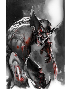 Zumbis marvel - preto, branco e sangue